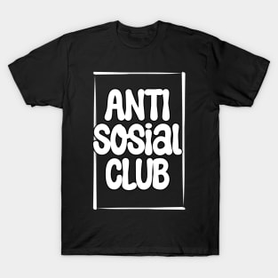 Anti social club T-Shirt